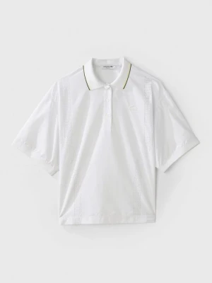 Koszulka polo Lacoste biały