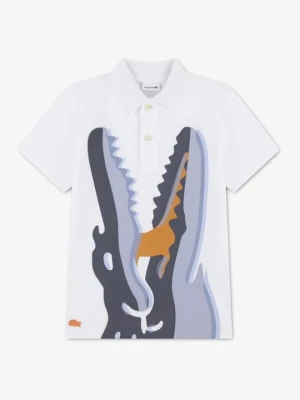 Koszulka polo Lacoste biały