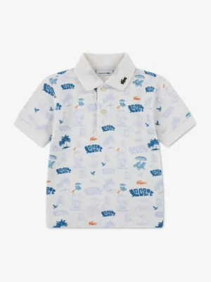 Koszulka polo Lacoste biały