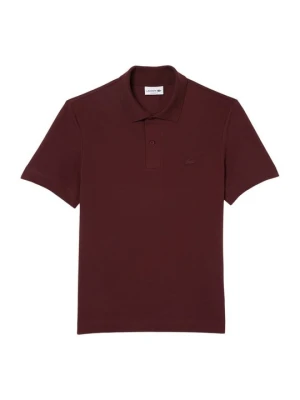 Koszulka polo Lacoste bordowy