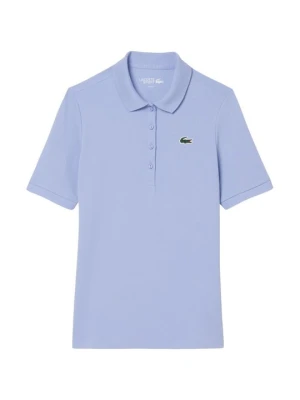 Koszulka polo Lacoste fioletowy