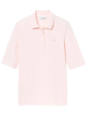 Koszulka polo Lacoste jasnoróżowy