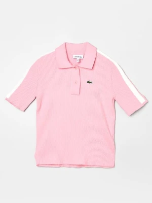 Koszulka polo Lacoste jasnoróżowy