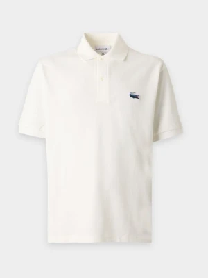 Koszulka polo Lacoste mleczny