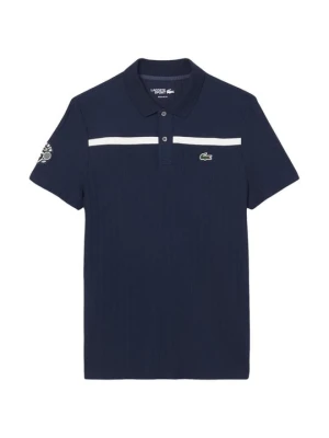 Koszulka polo Lacoste niebieski