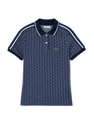 Koszulka polo Lacoste niebieski