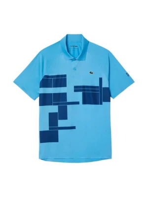 Koszulka polo Lacoste niebieski