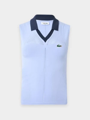 Koszulka polo Lacoste niebieski