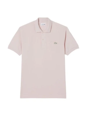Koszulka polo Lacoste różowy