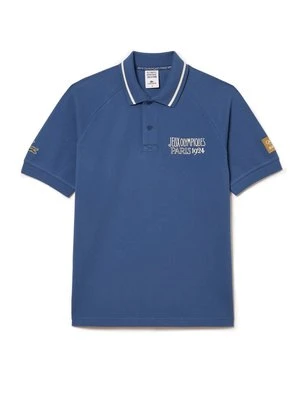 Koszulka polo Lacoste niebieski