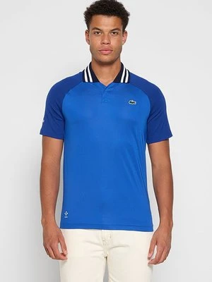 Koszulka polo Lacoste niebieski