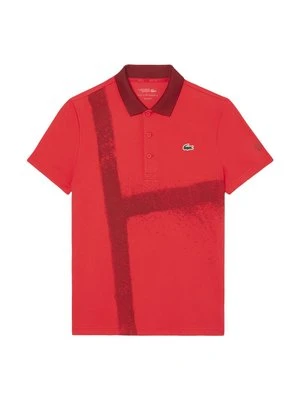 Koszulka polo Lacoste czerwony