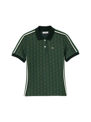 Koszulka polo Lacoste zielony