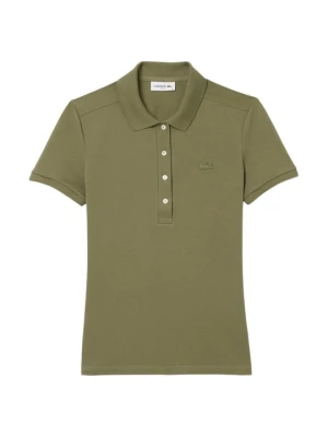 Koszulka polo Lacoste zielony