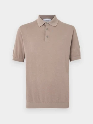Koszulka polo Lardini brązowy