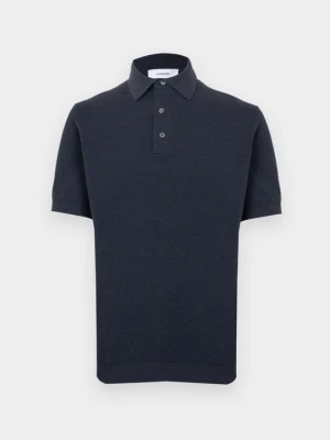 Koszulka polo Lardini granatowy