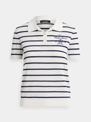 Koszulka polo Lauren Ralph Lauren biały