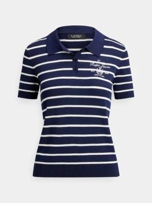 Koszulka polo Lauren Ralph Lauren granatowy