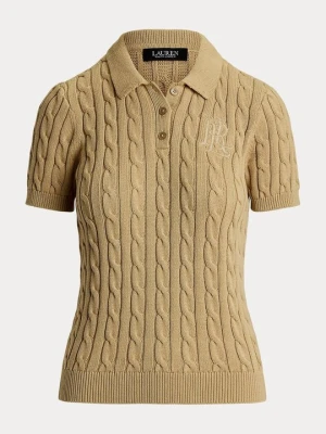 Koszulka polo Lauren Ralph Lauren wielbłądzi