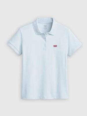 Koszulka polo Levi's jasnoniebieski