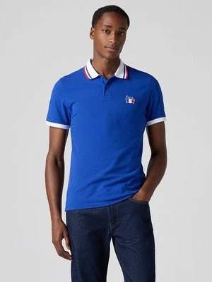 Koszulka polo Levi's błękit królewski