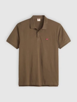 Koszulka polo Levi's brązowy