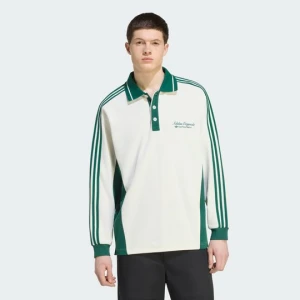 Koszulka POLO LS M Adidas biały