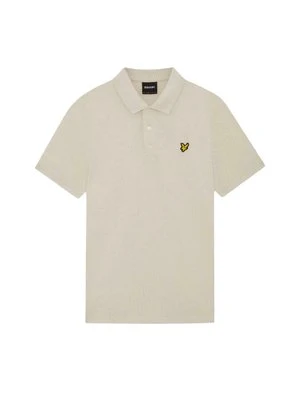 Koszulka polo Lyle & Scott beżowy