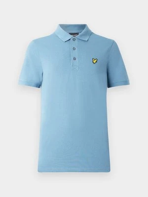 Koszulka polo Lyle & Scott niebieski