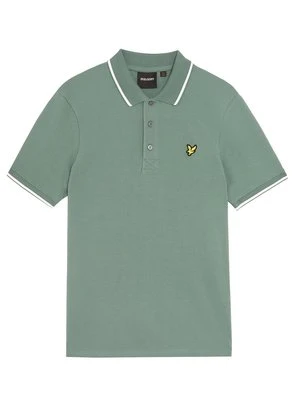 Koszulka polo Lyle & Scott zielony
