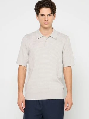 Koszulka polo Lyle & Scott beżowy