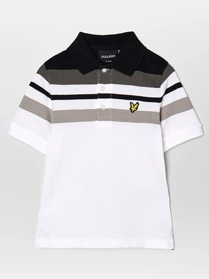 Koszulka polo Lyle & Scott biały