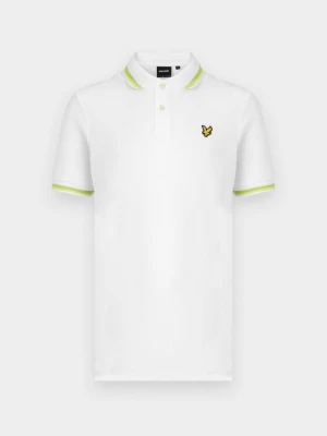 Koszulka polo Lyle & Scott biały
