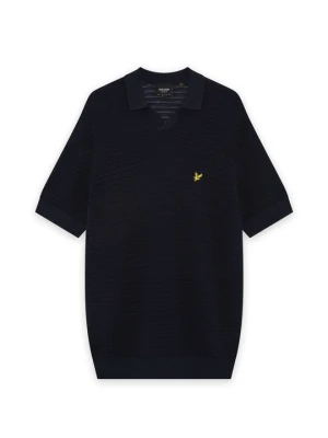 Koszulka polo Lyle & Scott granatowy