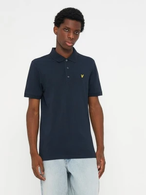 Koszulka polo Lyle & Scott granatowy