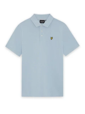 Koszulka polo Lyle & Scott jasnoniebieski