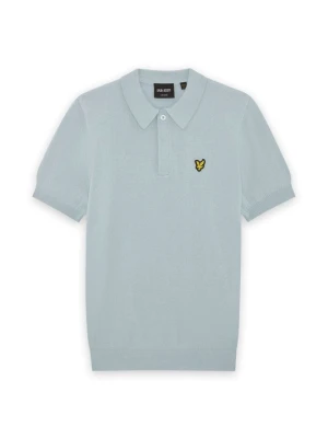Koszulka polo Lyle & Scott jasnoniebieski