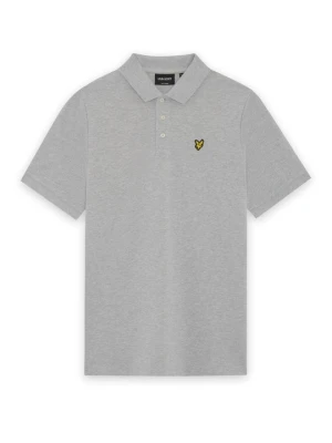 Koszulka polo Lyle & Scott jasnoszary