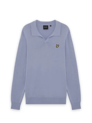 Koszulka polo Lyle & Scott niebieski