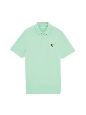 Koszulka polo Lyle & Scott niebieski