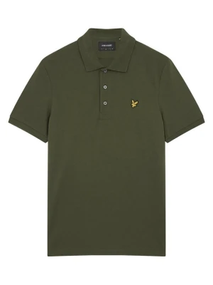 Koszulka polo Lyle & Scott oliwkowy