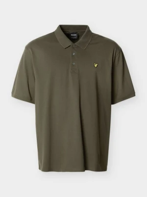 Koszulka polo Lyle & Scott oliwkowy