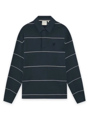 Koszulka polo Lyle & Scott szary