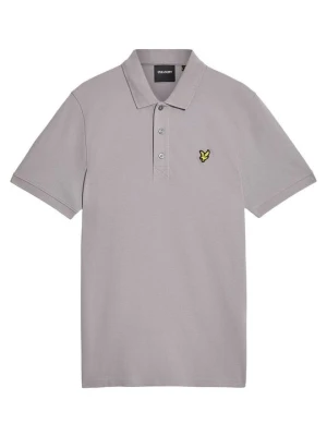 Koszulka polo Lyle & Scott szary