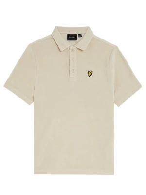 Koszulka polo Lyle & Scott taupe