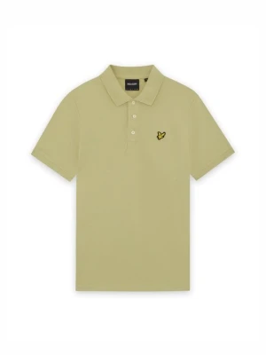 Koszulka polo Lyle & Scott zielony
