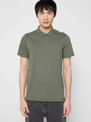 Koszulka polo Lyle & Scott zielony