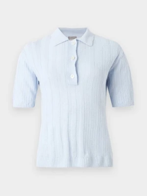 Koszulka polo M--M niebieski