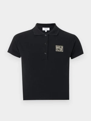 Koszulka polo Maison Kitsuné czarny