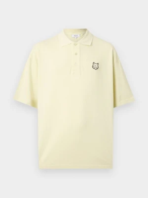 Koszulka polo Maison Kitsuné jasnożółty